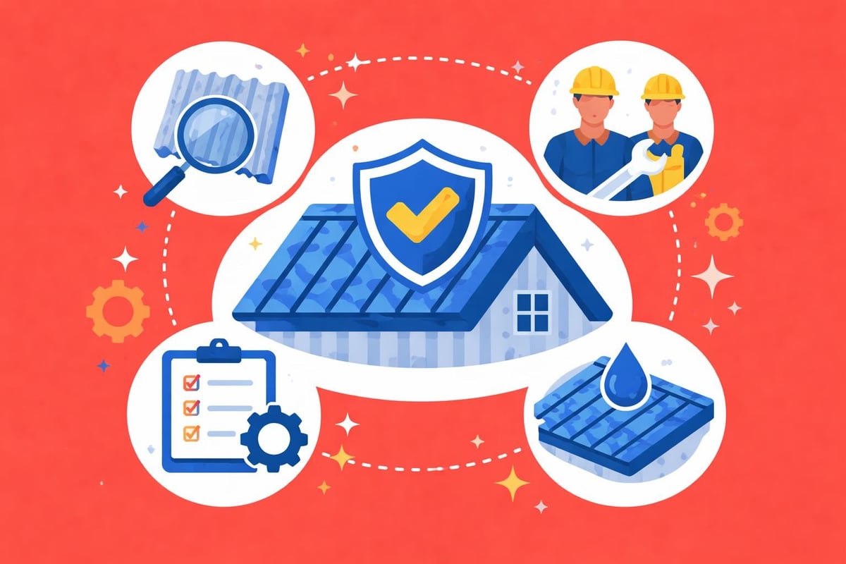 Metal roof warranty coverage