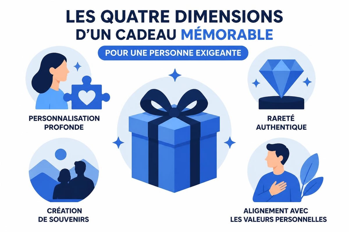 Critères cadeau réussi
