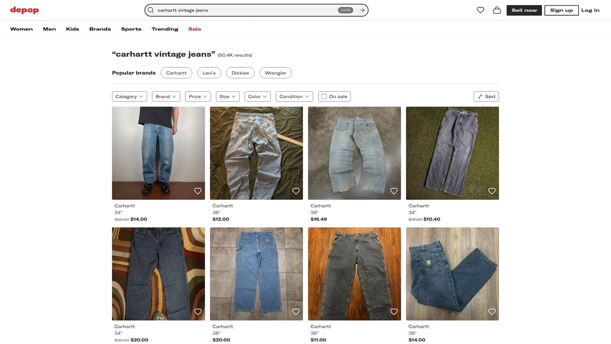7 Best Vintage Carhartt Jeans Finds for 2026 Collectors - Carhartt Black Denim Vintage Jeans – Depop