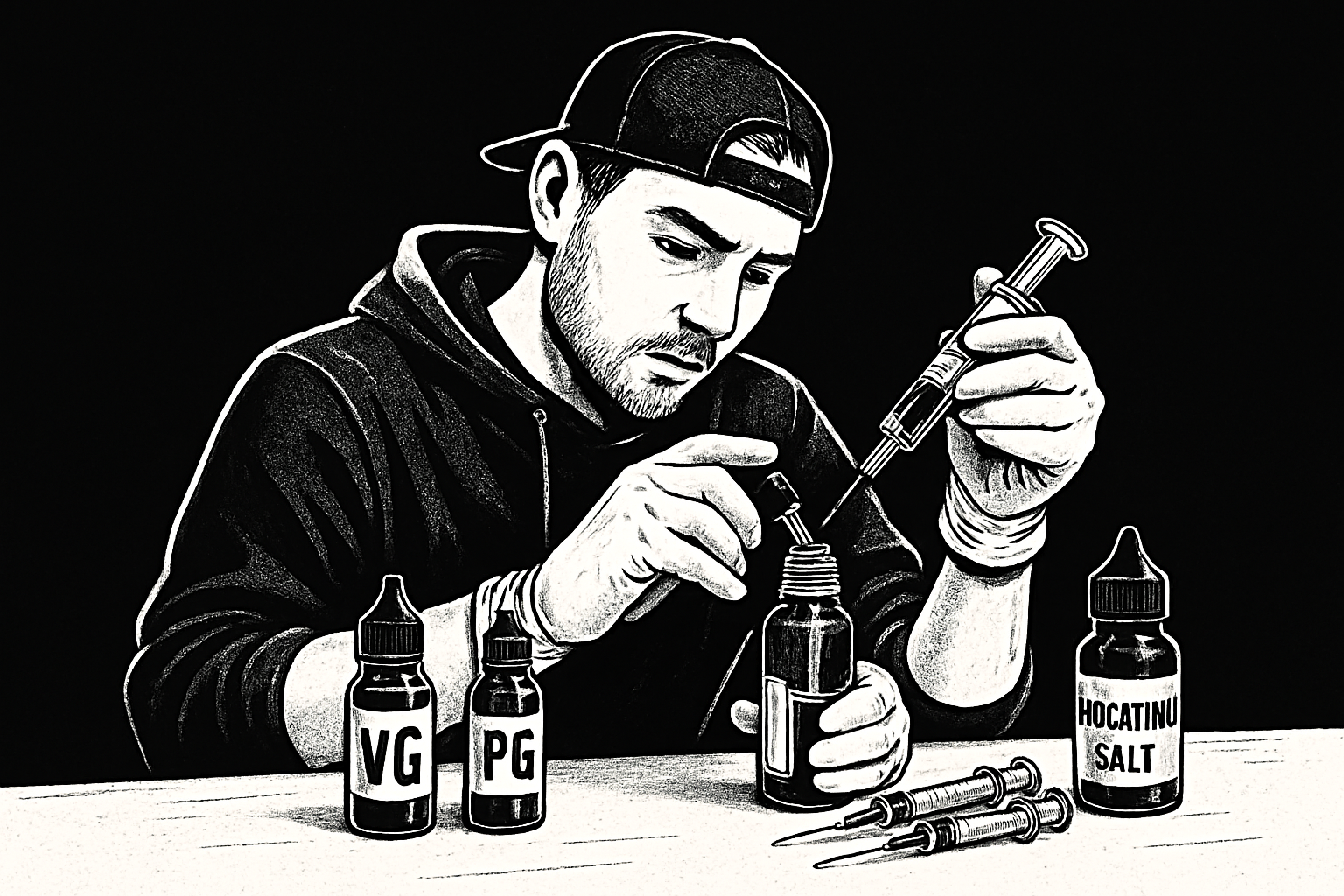 Så Blandar du Egen E-Juice med Liquid VG: Steg-för-Steg