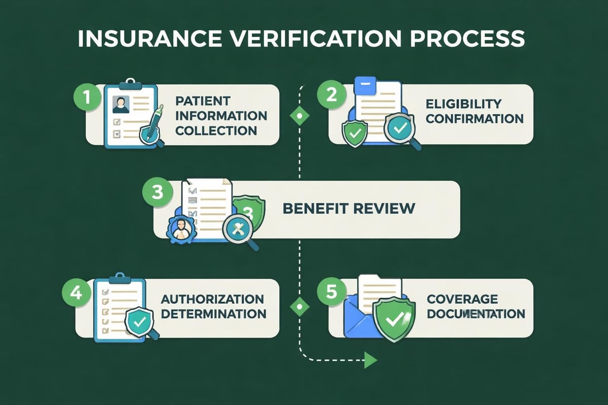 Insurance verification steps