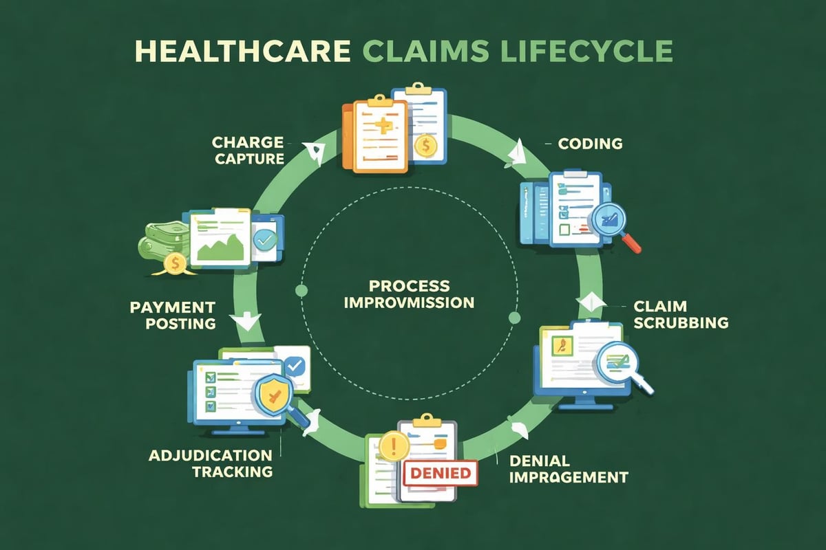 Claims processing workflow