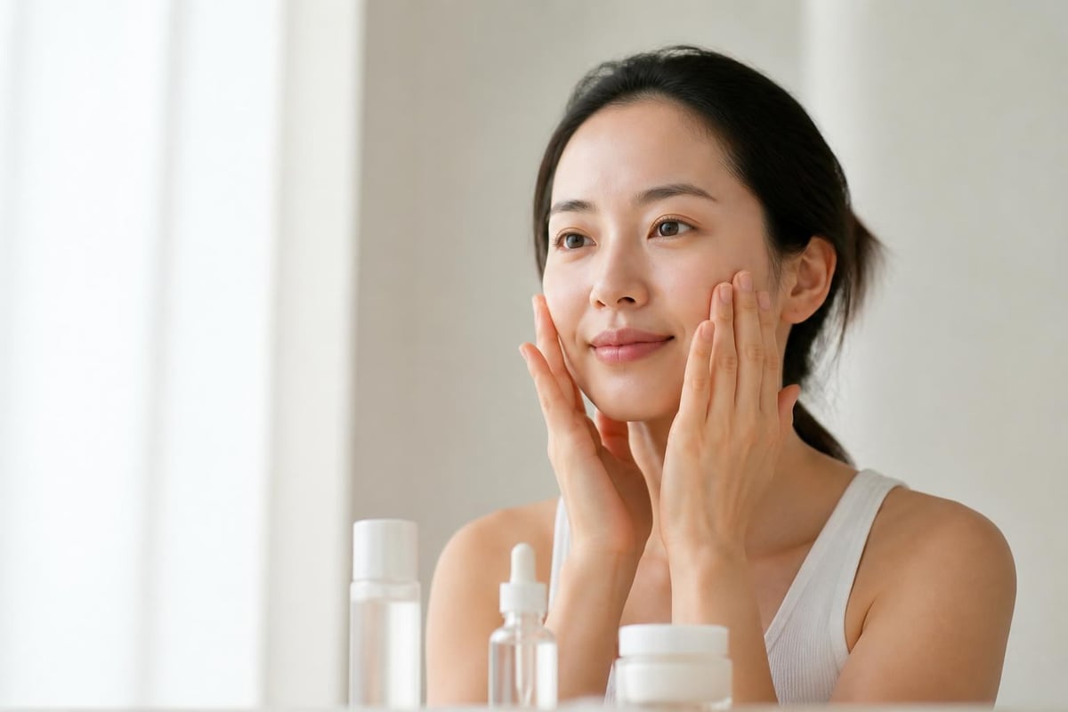 Layering hydration in Korean skincare
