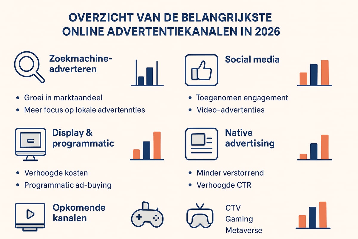 De Belangrijkste Online Advertentiekanalen in 2026