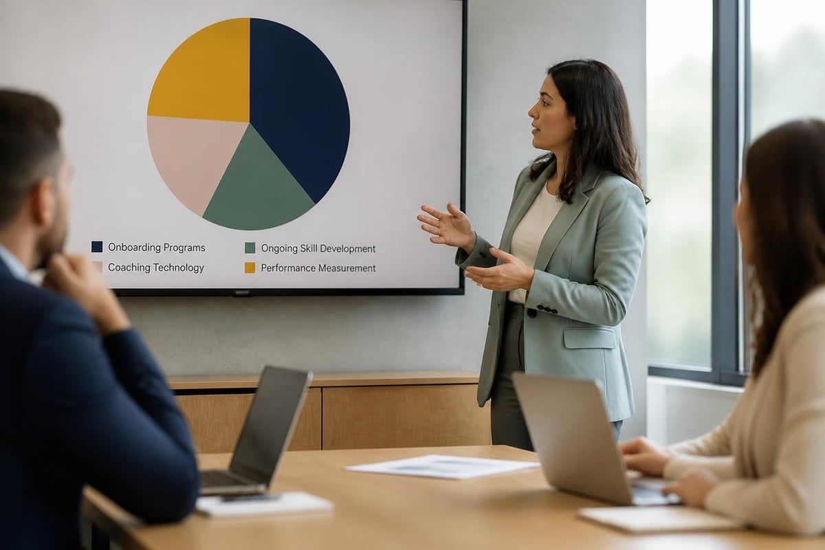 Sales training investment framework