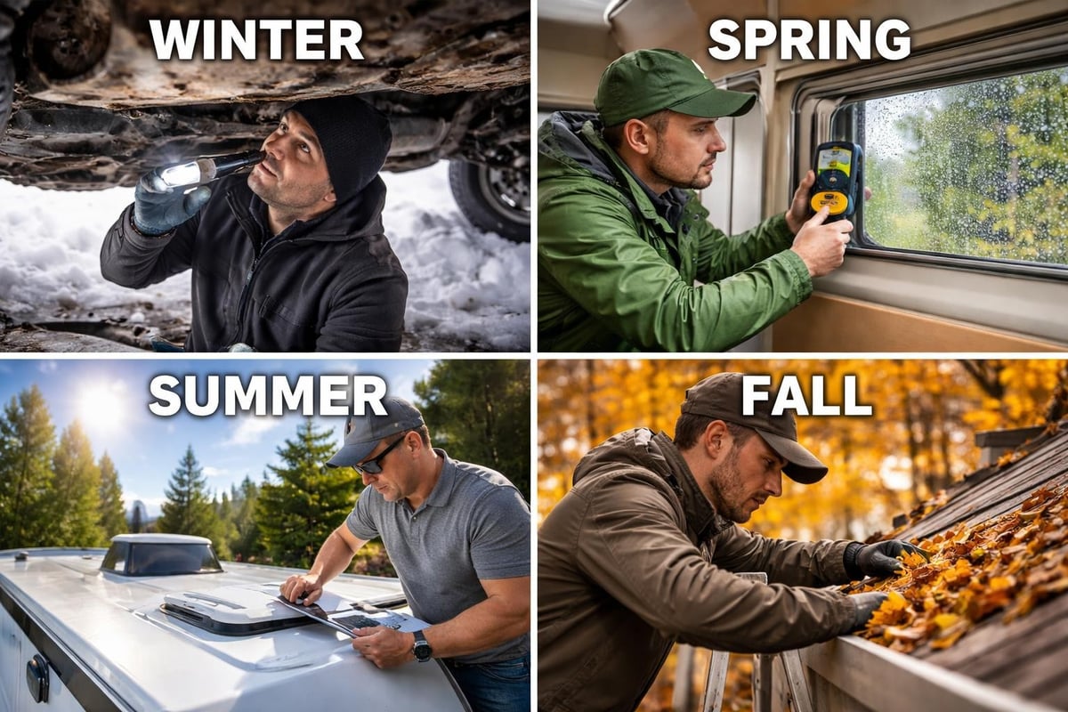 Seasonal maintenance schedule for car accessories