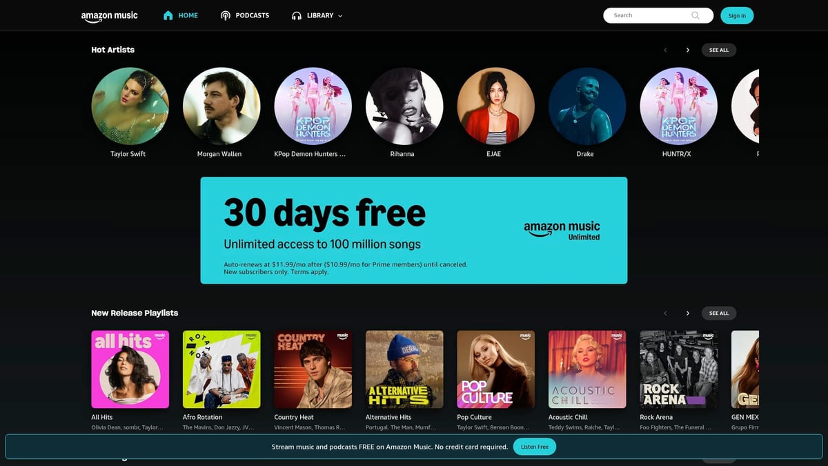 8 Must-Try Trending App Picks for 2025 - Amazon Music: Songs & Podcasts