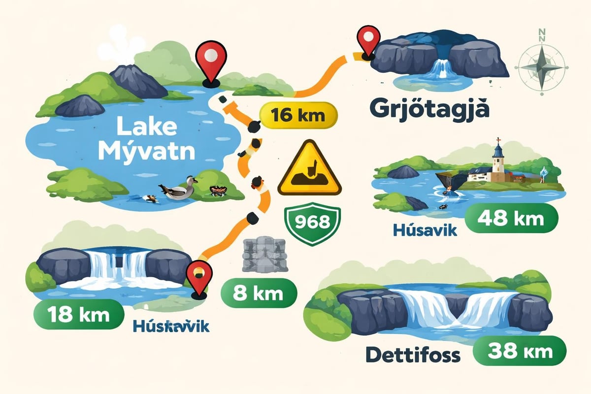 Grjótagjá access route