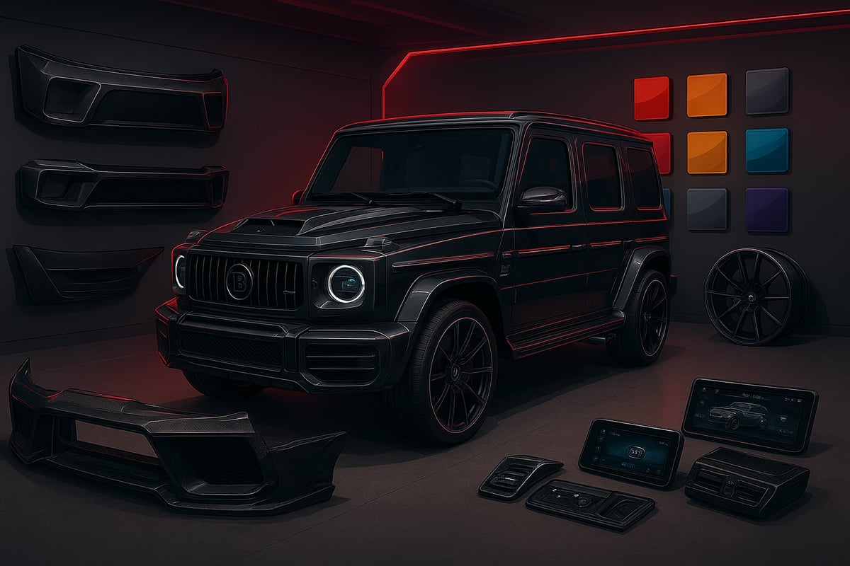 Brabus G63 Customization Options & Feature Pricing