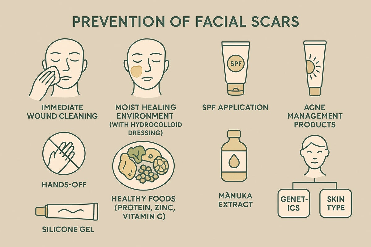 Prevention and Minimising Future Facial Scarring
