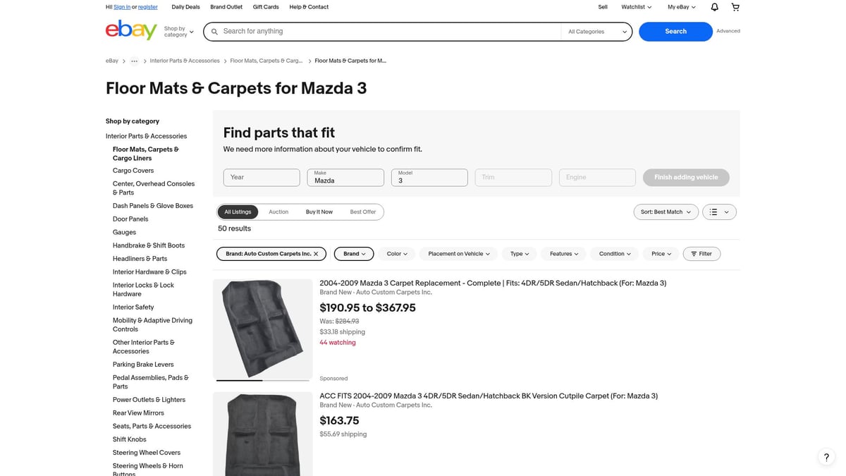 Top 7 Floor Mat Mazda 3 Picks for Style and Protection 2025 - Auto Custom Carpets Inc. Floor Mats