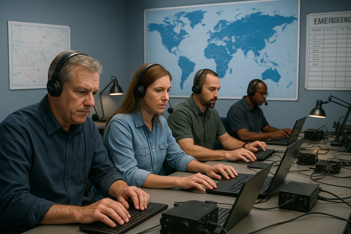 Key Organizations and Emergency Communication Networks