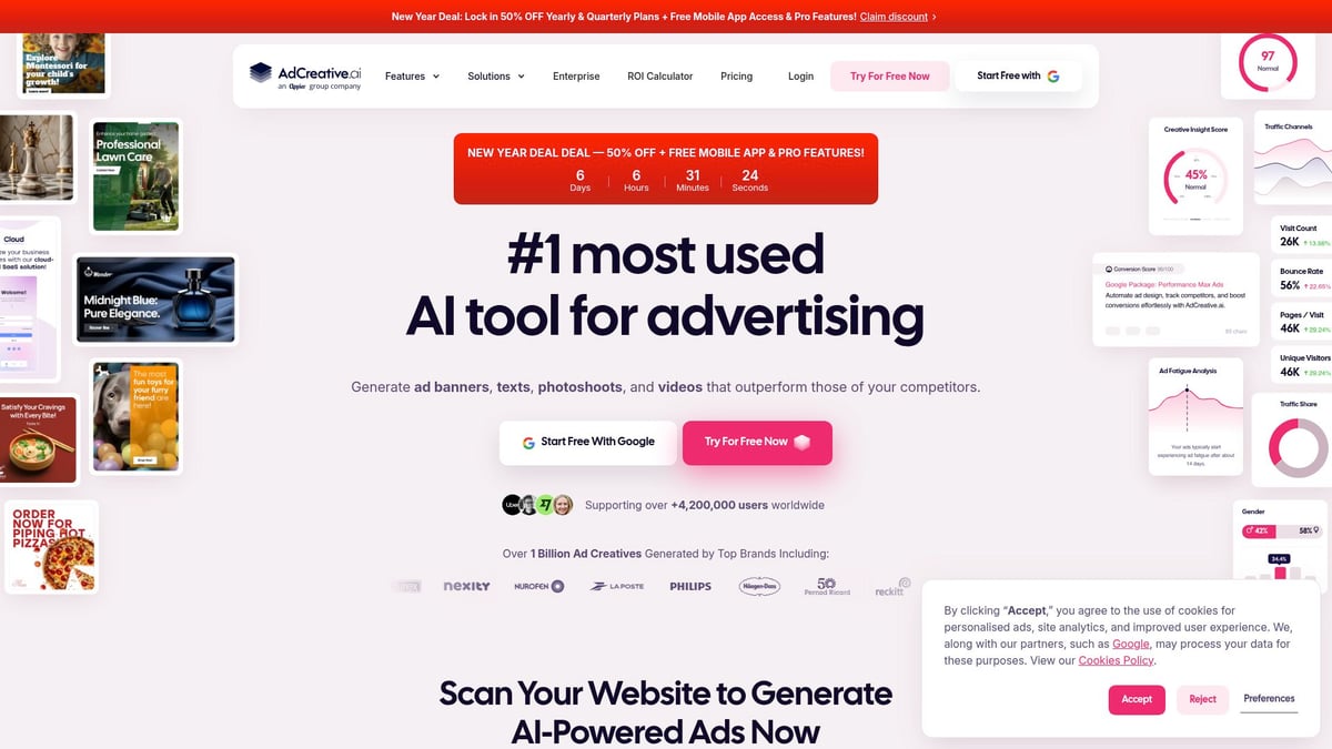 9 Essential AI Marketing Software Tools for 2026 Success - AdCreative.ai
