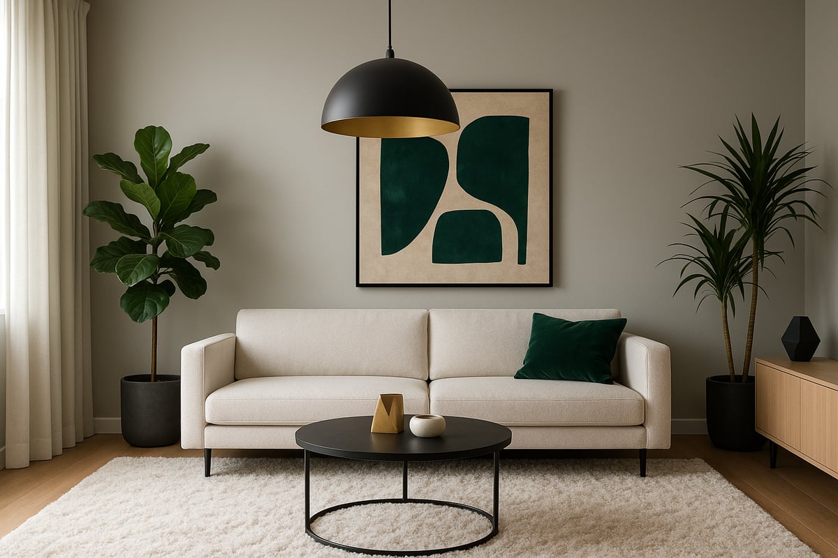 Modern Living Room Accessories and Finishing Touches