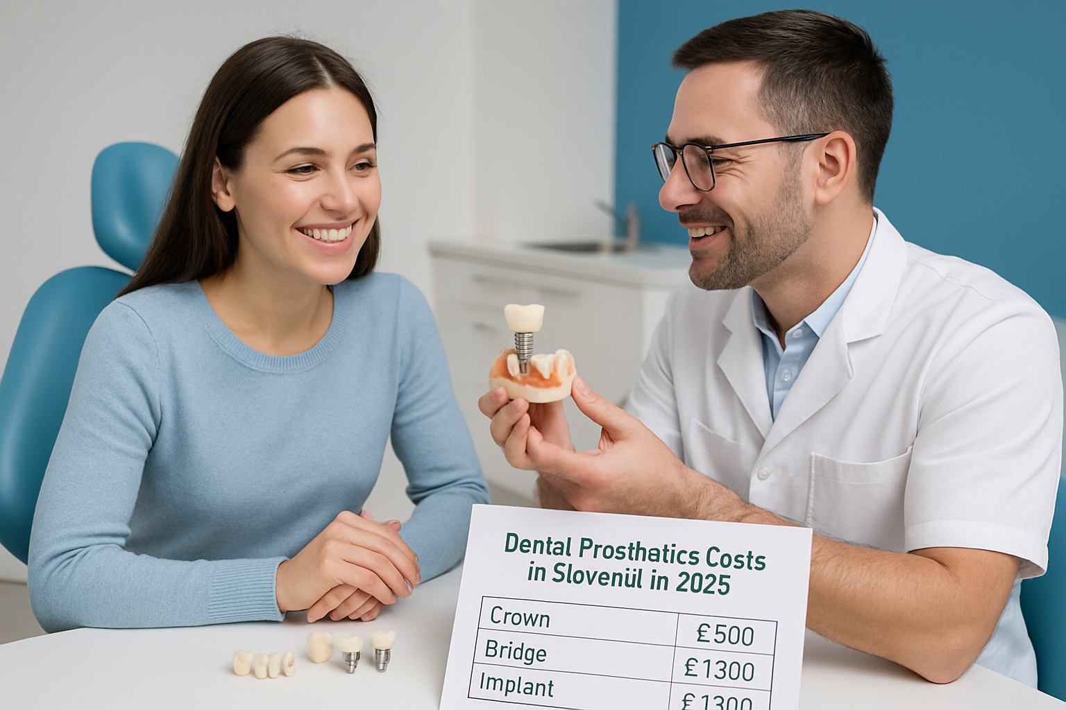 Pregled cenika zobne protetike v letu 2025