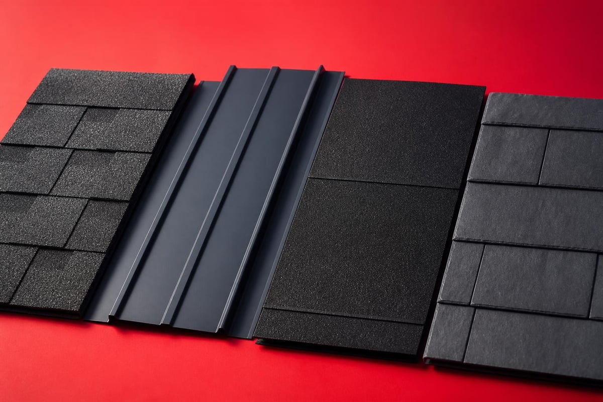 Roofing material comparison