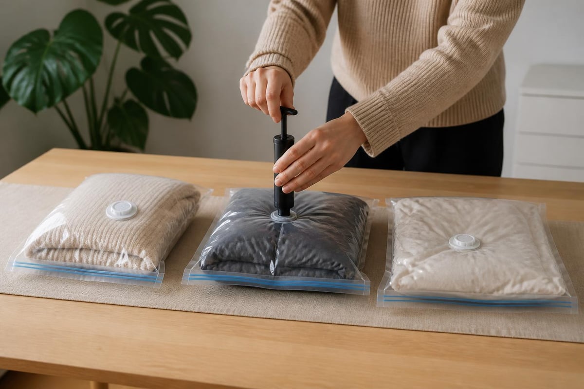 Compression bag types