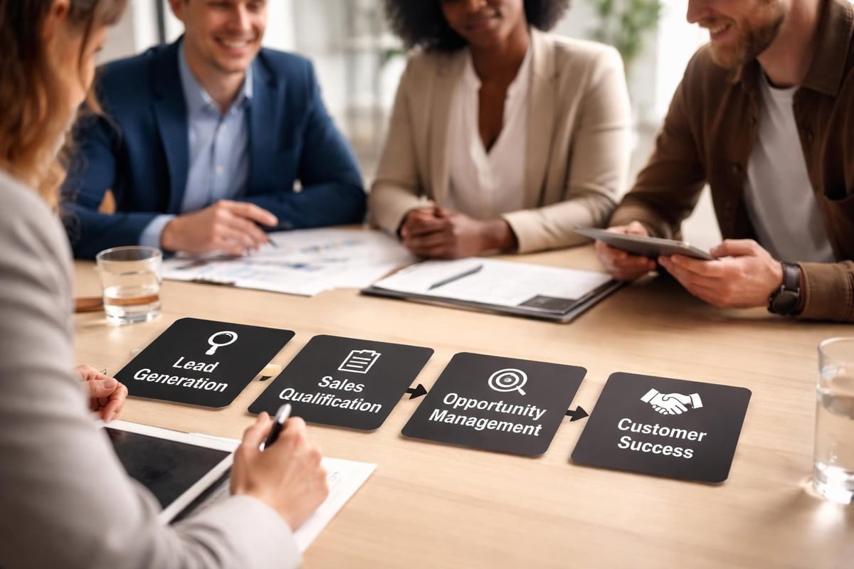 Marketing and sales alignment workflow