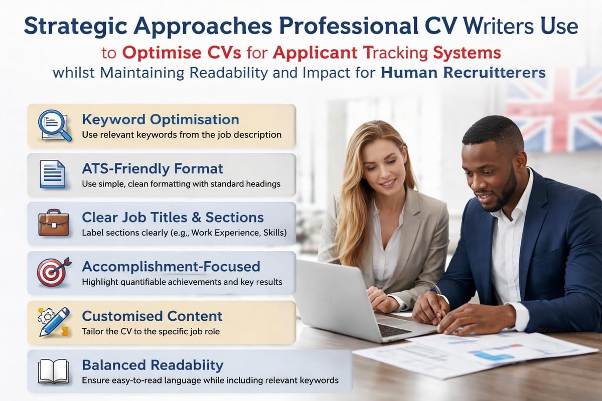 Professional CV Writers Near Me: Complete UK Guide 2026 3 CV optimisation strategies