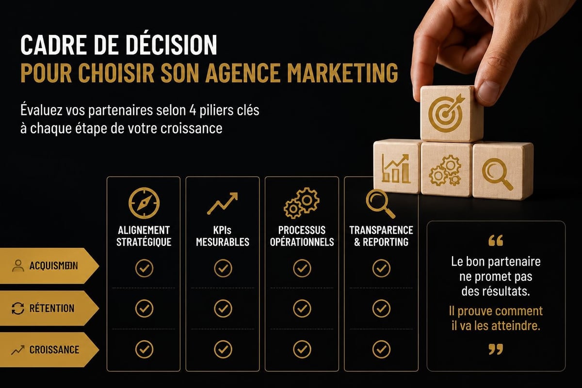 Marketing agency evaluation framework