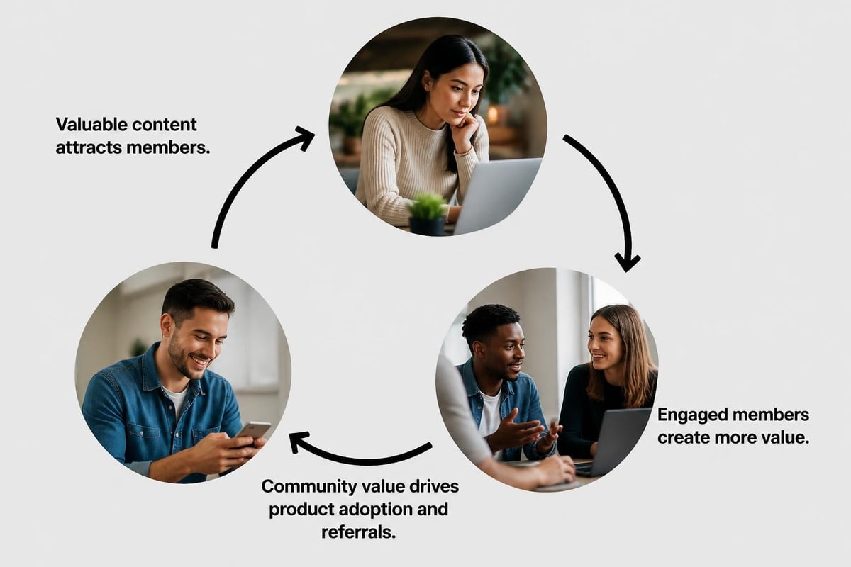 Community growth flywheel