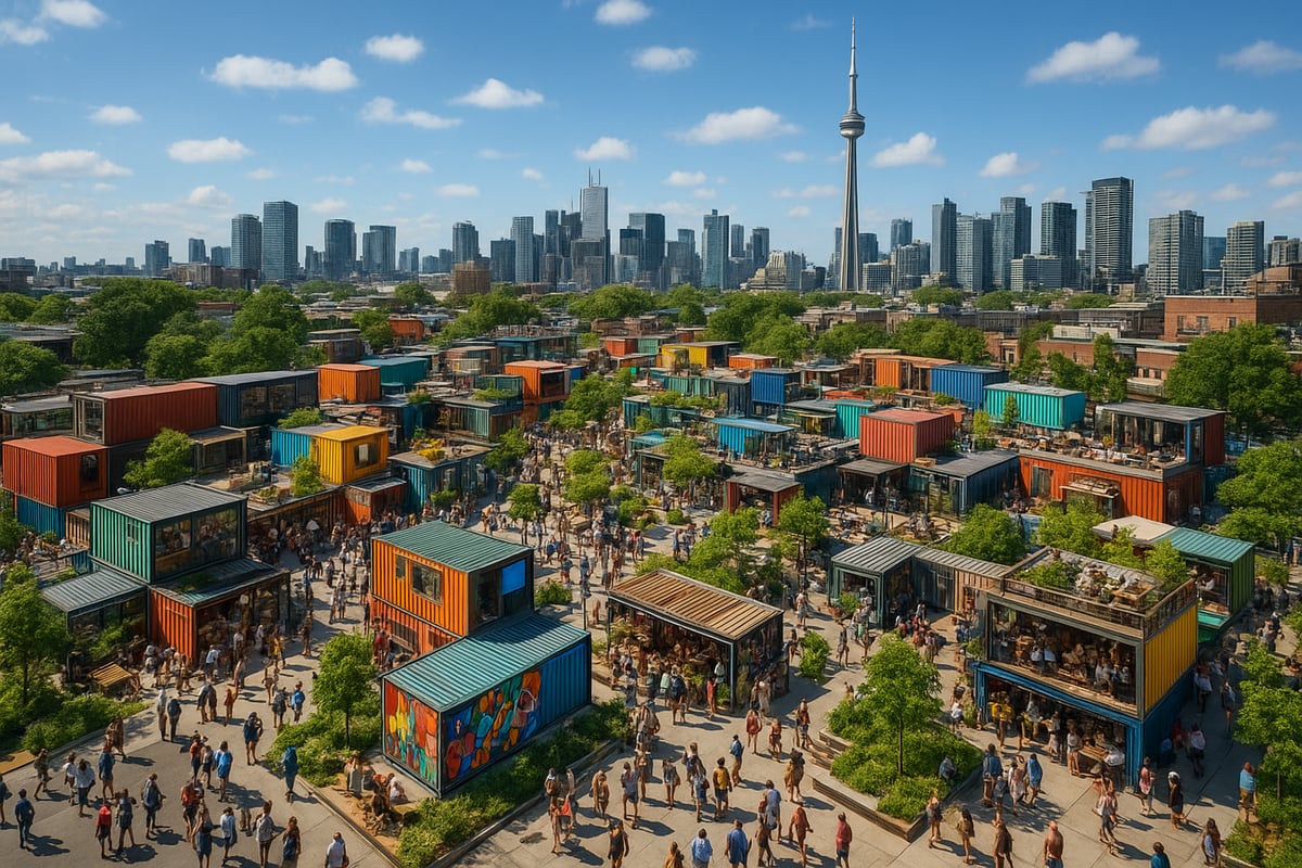 The Evolution of Stackt Market: From Concept to Urban Landmark