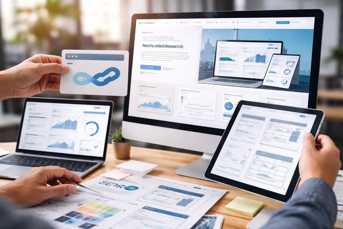 Hybride Website-Strategie