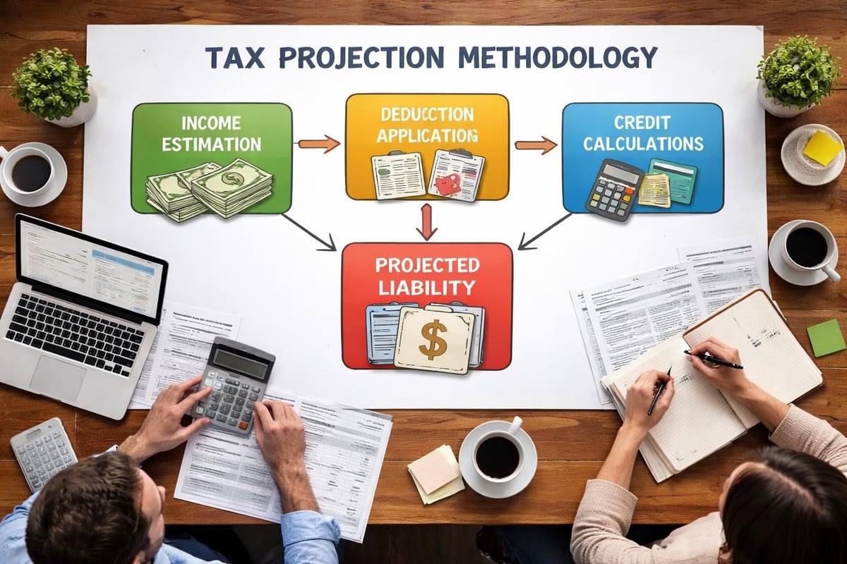 Tax projection components