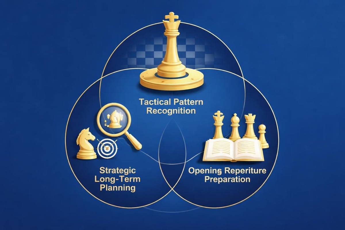 Three foundational pillars of chess mastery