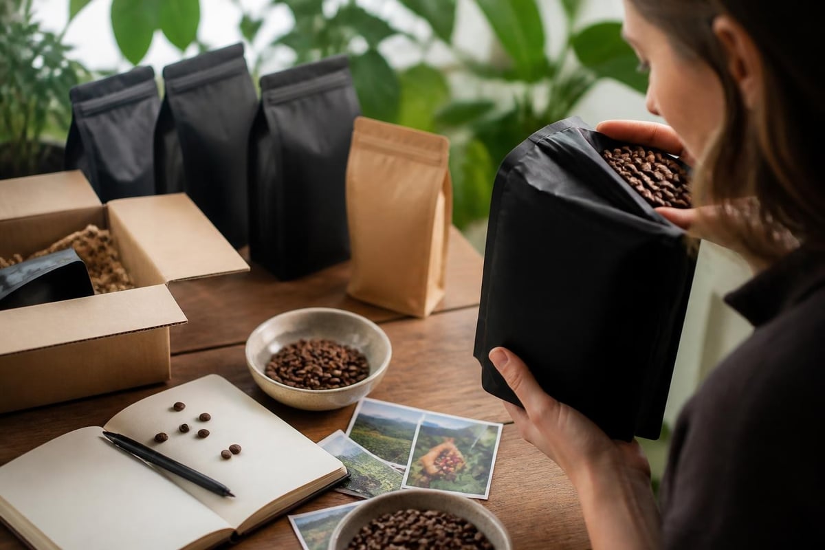 Online coffee purchase factors