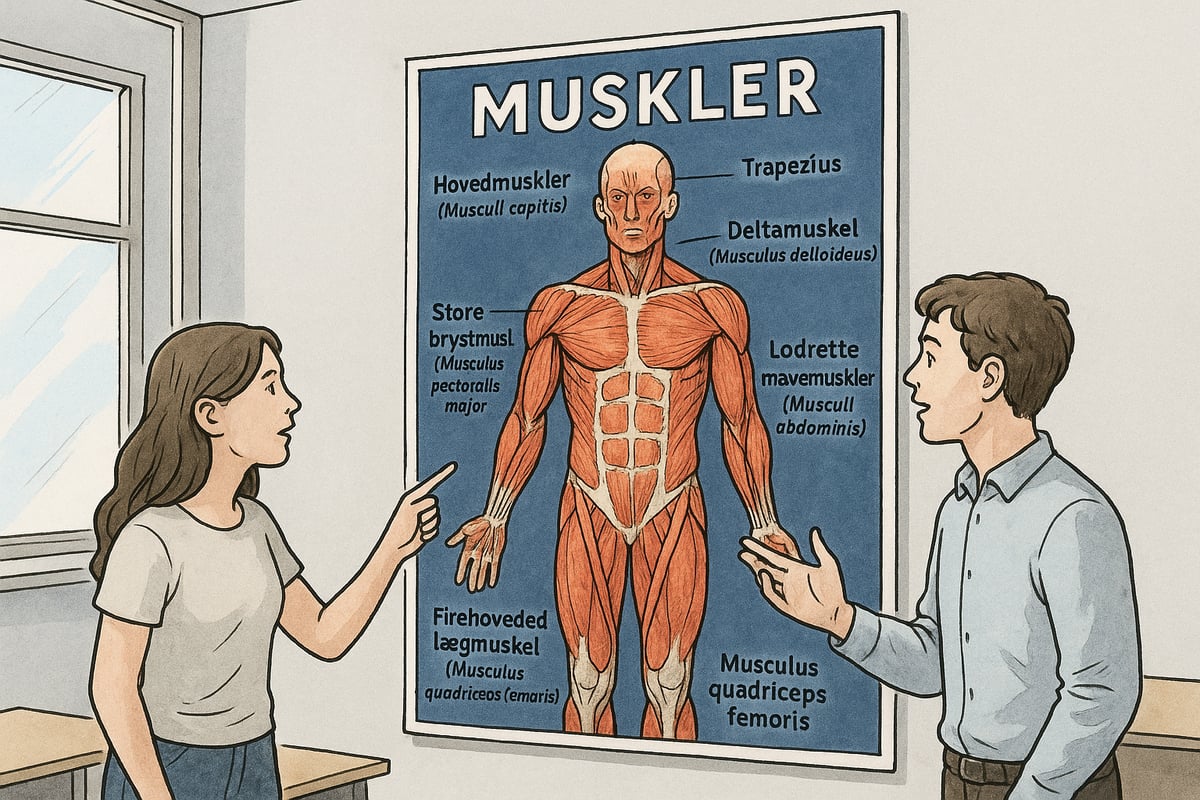 Fordele ved at Bruge en Dansk Muskelplakat