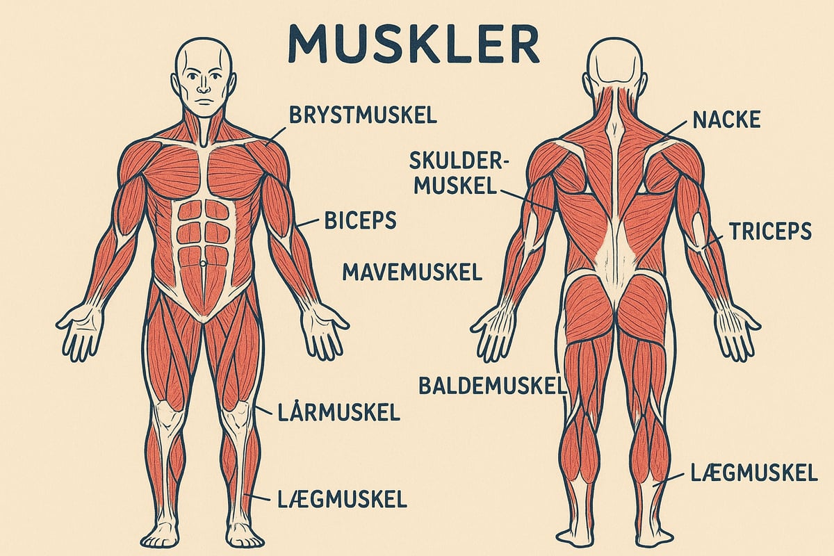 Hvad er en Muskelplakat på Dansk?