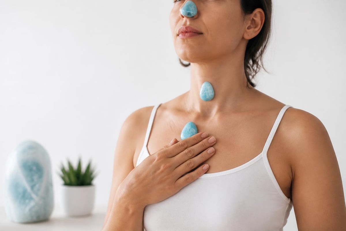 Larimar chakra alignment
