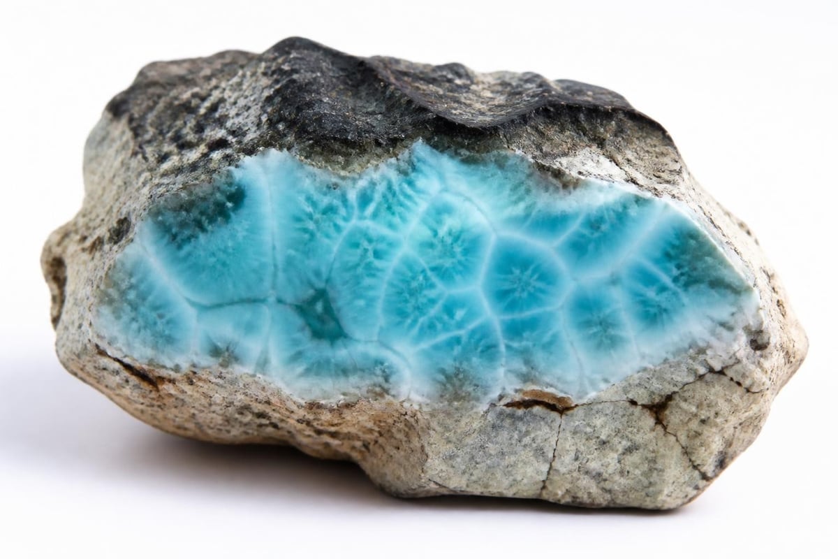 Larimar formation process