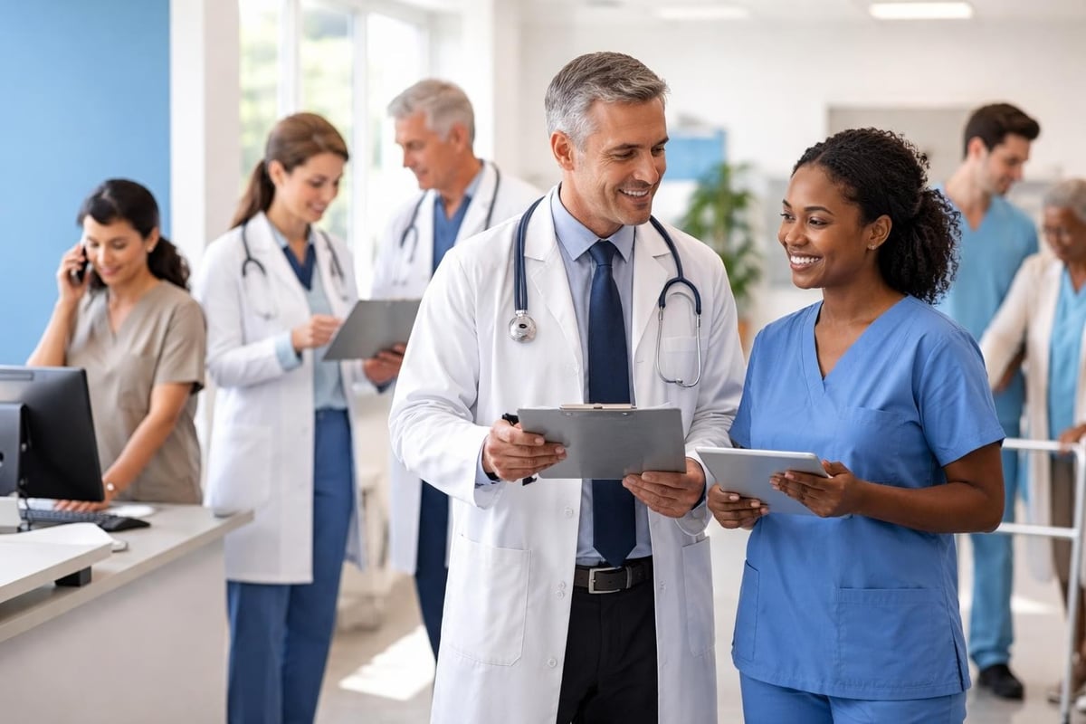 Healthcare team collaboration