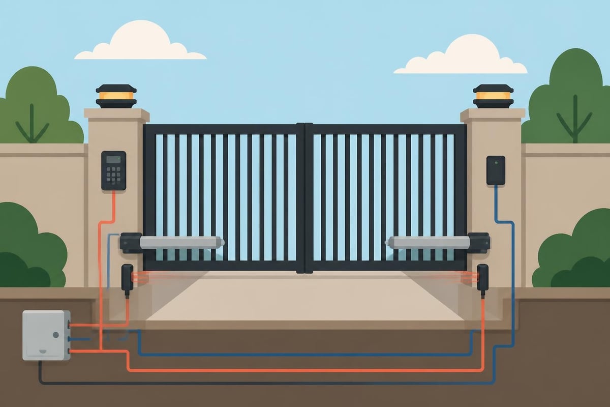 Auto Gate Installers: Your Complete Guide For 2026 1 Auto Gate Installation Components And Systems