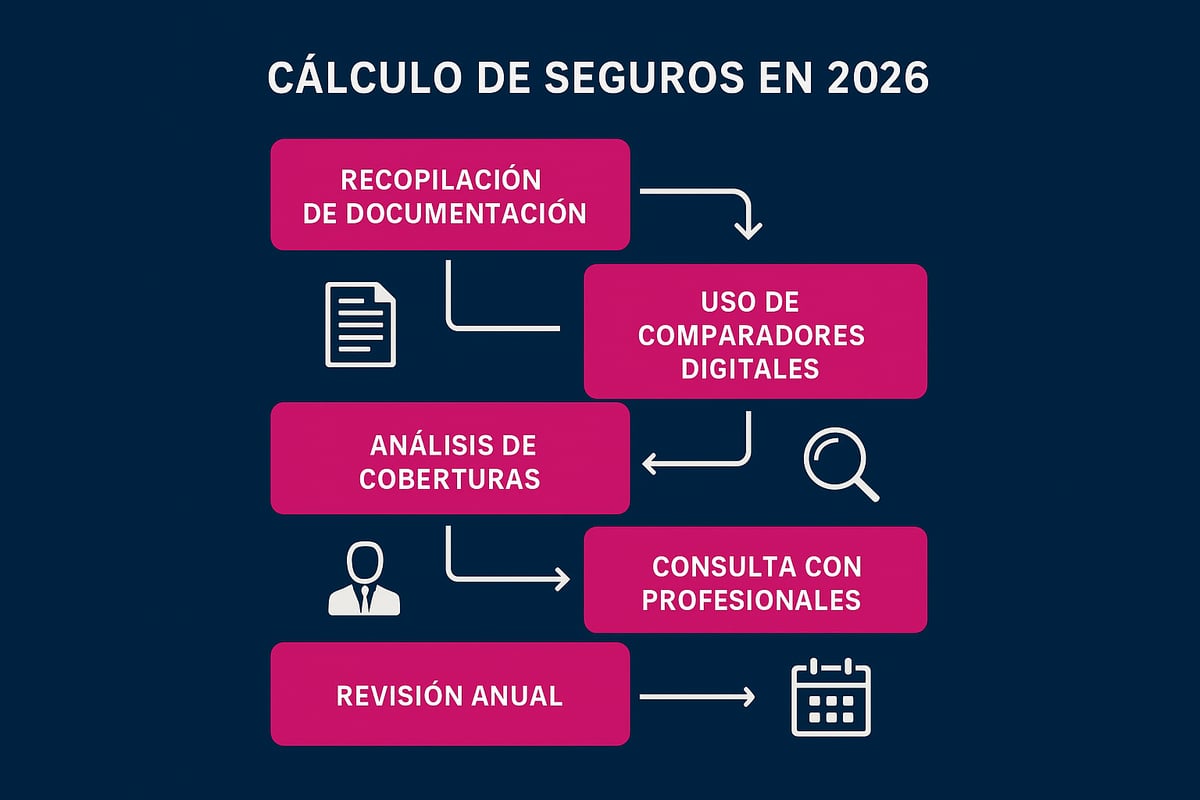 Paso a paso: cómo calcular tu seguro en 2026