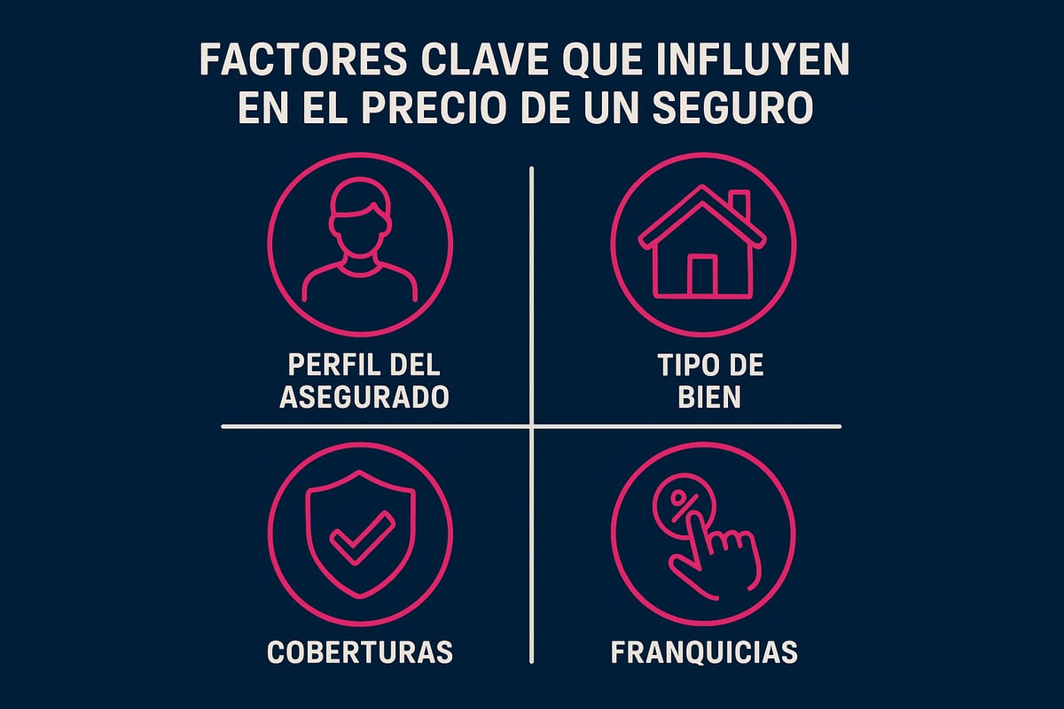 Factores clave que influyen en el precio del seguro