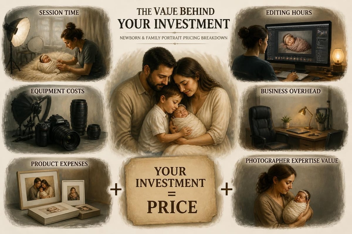 Photography cost breakdown
