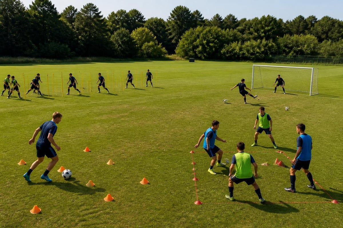 Training station rotation system