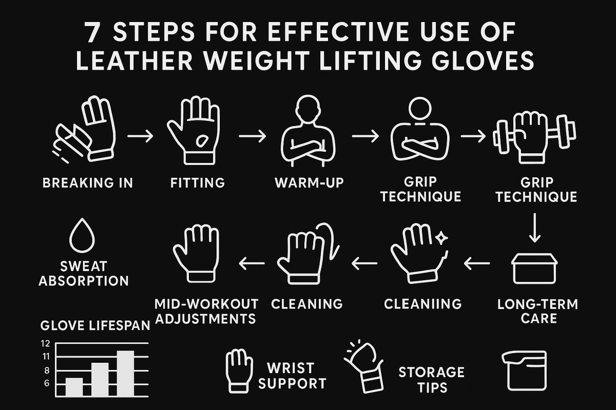 Step-by-Step Guide: Using Leather Weight Lifting Gloves Effectively