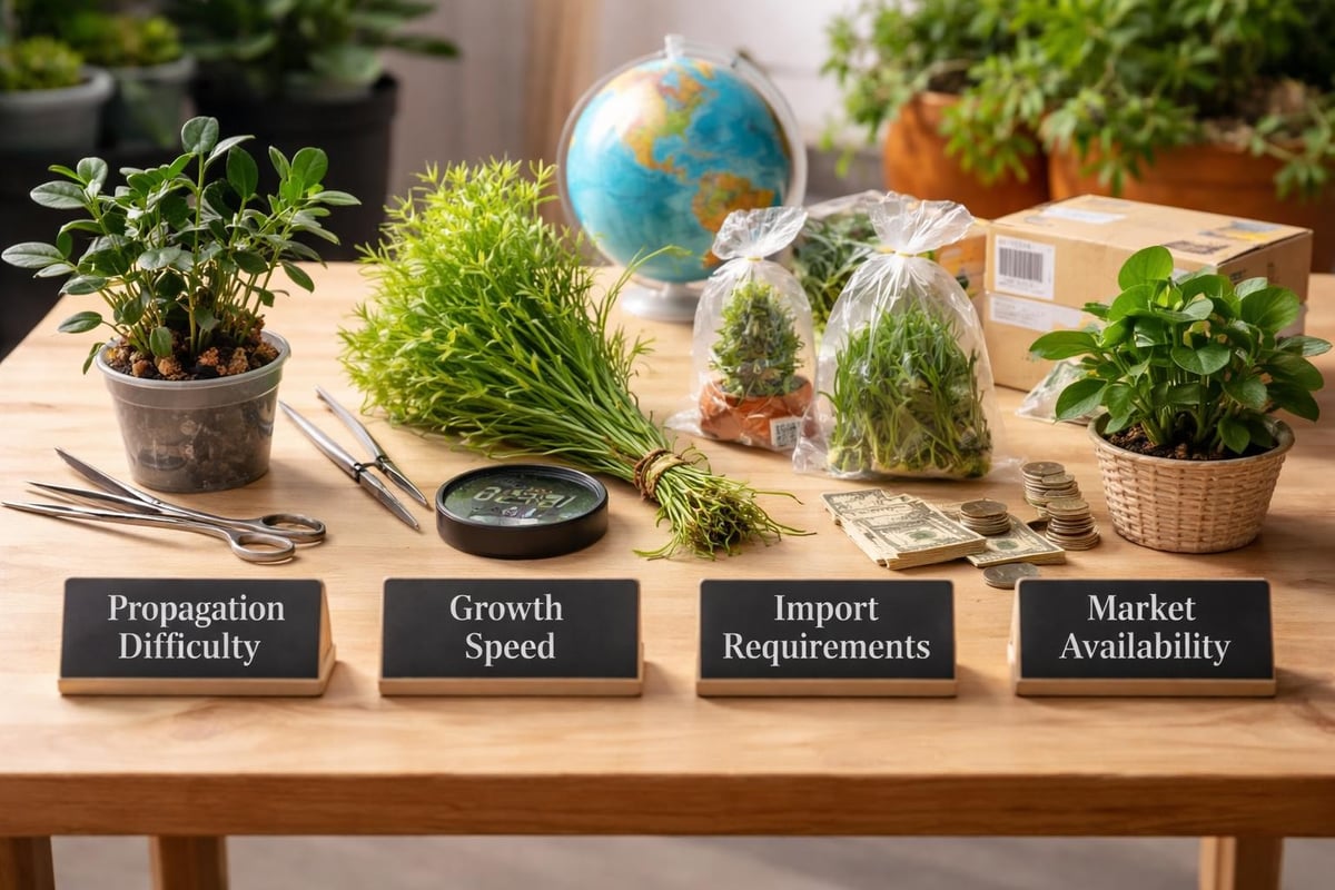 Aquarium plant pricing factors