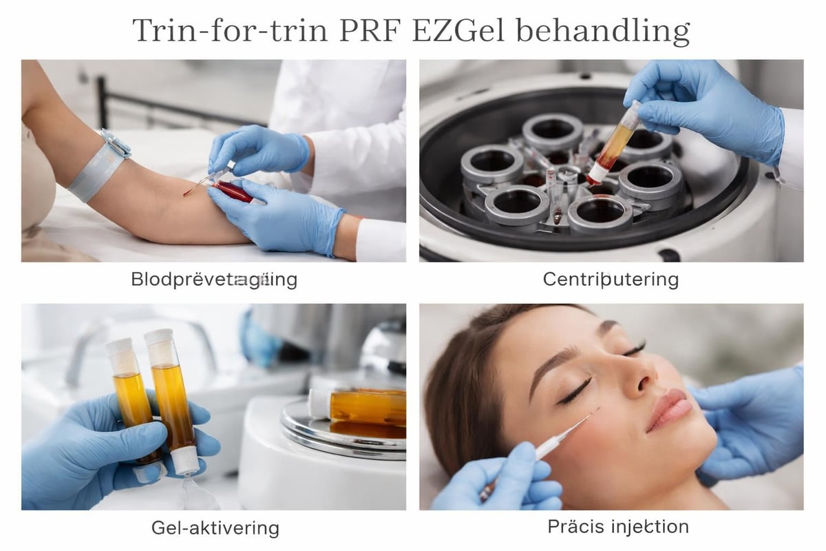 PRF EZGel behandlingsproces