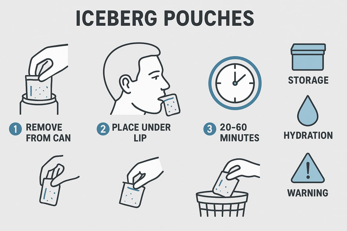 How to Use Iceberg Pouches Safely & Effectively