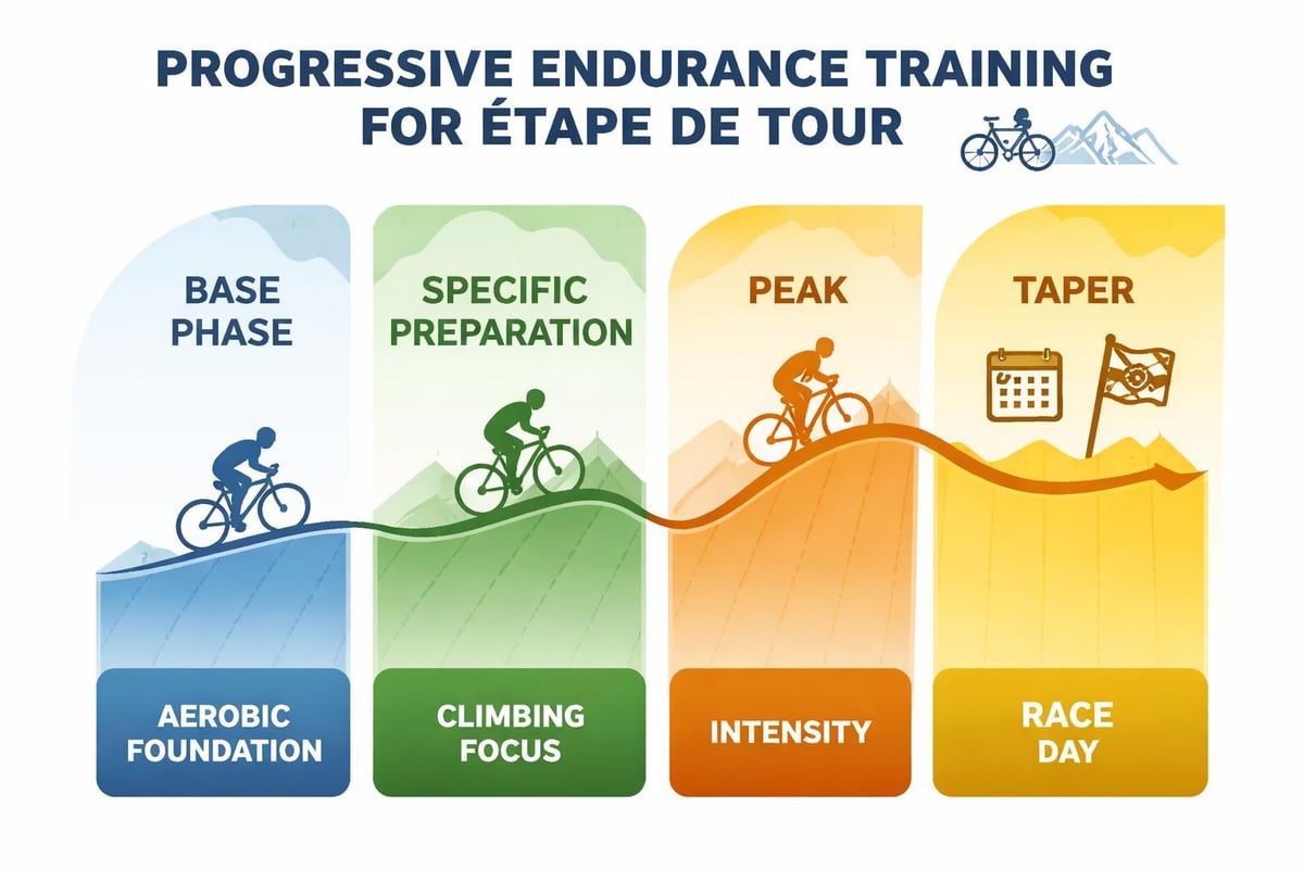 Etape training progression