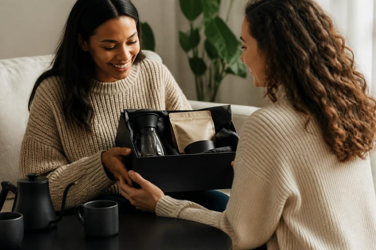 Coffee gift experience