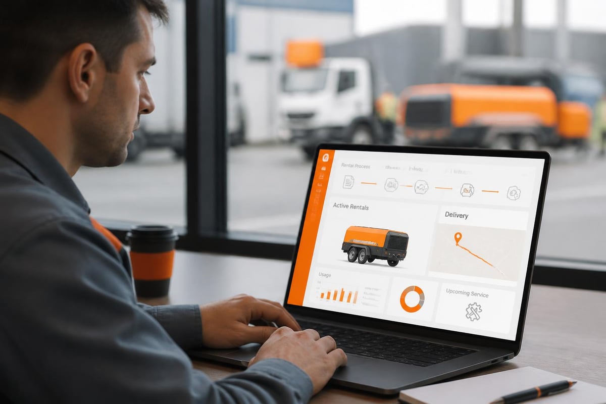 Compressor Rental Software That Scales Your Operations Compressor rental workflow