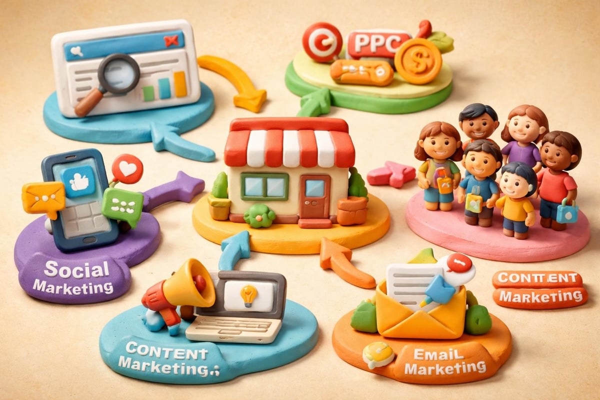 Explain Digital Marketing: A Complete Guide 2 Digital marketing channels overview