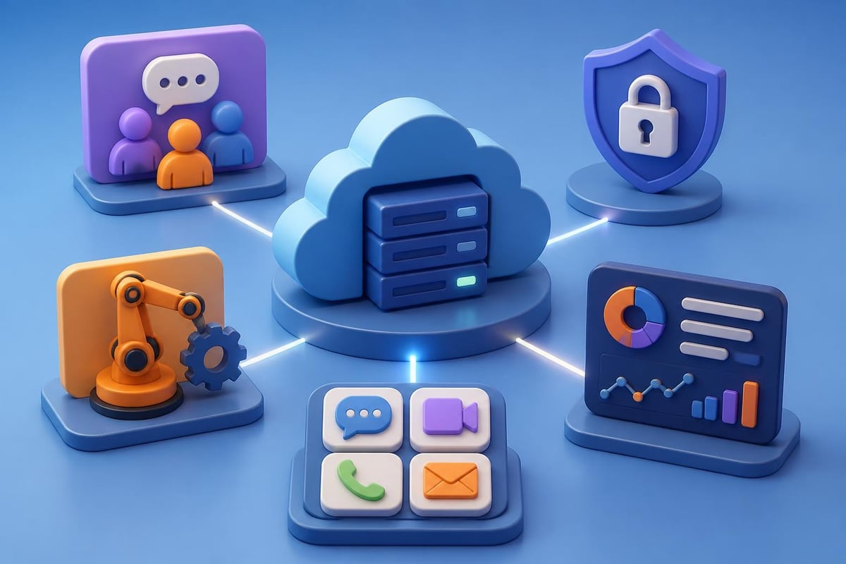 Technology stack for offshore BPO