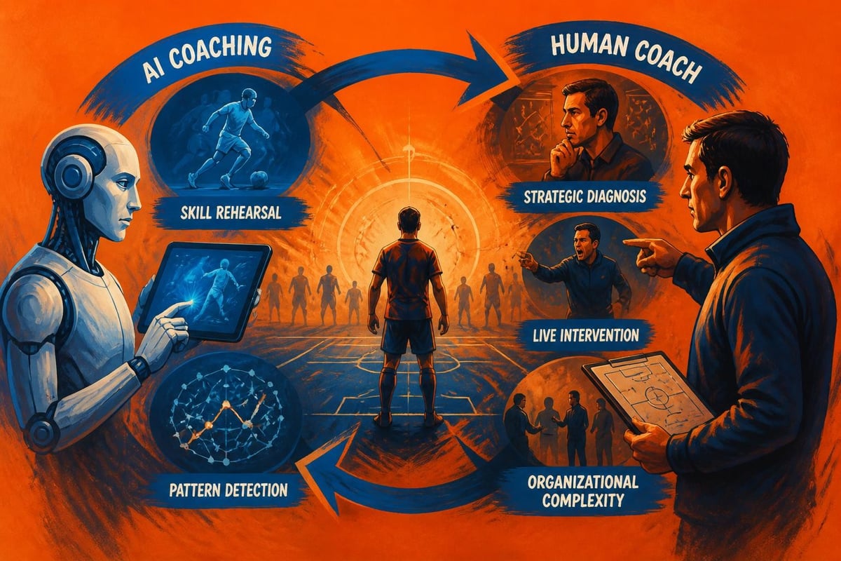 AI and human coaching integration